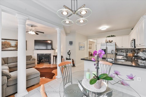 3485 Mcdowell Drive, Mississauga, ON - Indoor With Fireplace