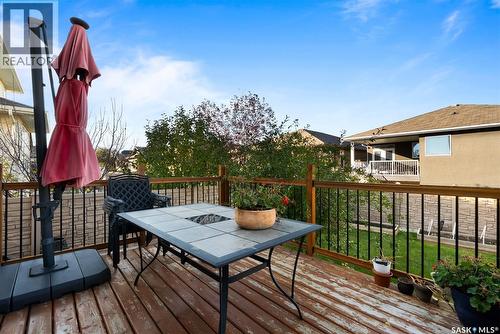 4638 Hames Crescent, Regina, SK - Outdoor With Deck Patio Veranda With Exterior