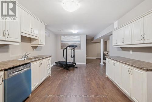 254 Meadowhawk Trail, Bradford West Gwillimbury, ON - Indoor Photo Showing Kitchen With Double Sink