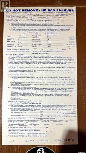 507 Rv Drive, Loreburn Rm No. 254, SK - Other