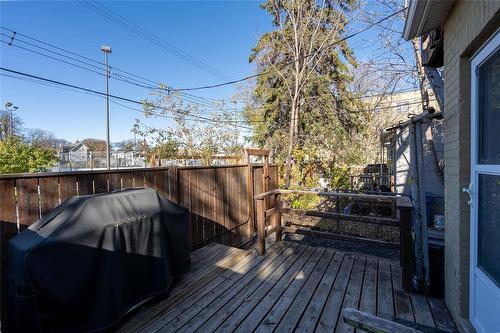 120 Spence Street, Winnipeg, MB - Outdoor With Deck Patio Veranda
