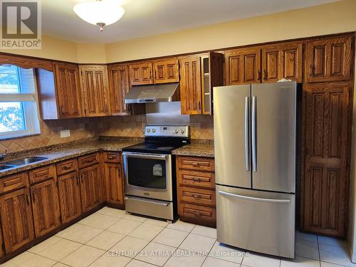 49 Chartland Boulevard S, Toronto, ON - Indoor Photo Showing Kitchen With Double Sink
