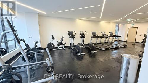 3306 - 395 Bloor Street E, Toronto, ON - Indoor Photo Showing Gym Room