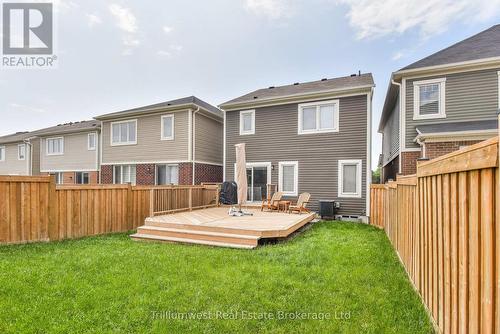 Fully Fenced Yard - 23 Compass Trail, Cambridge, ON - Outdoor With Deck Patio Veranda With Exterior