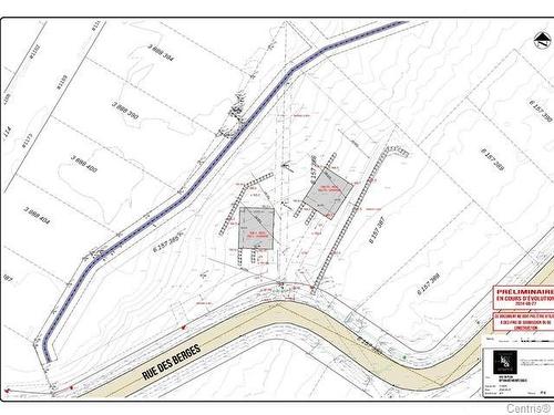 Drawing (sketch) - Rue Des Berges, Sainte-Adèle, QC 