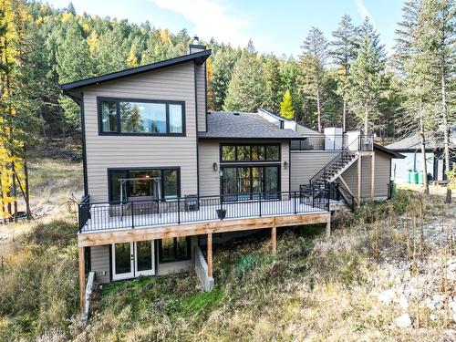 9905 Osprey Landing Drive, Wardner, BC - Outdoor With Deck Patio Veranda