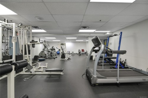 1208-930 Yates St, Victoria, BC - Indoor Photo Showing Gym Room