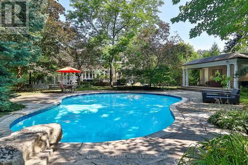 9 Seinecliffe Road, Markham, ON - Outdoor With In Ground Pool With Backyard