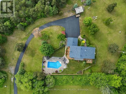 748 County Rd 26, Brighton, ON - Outdoor With In Ground Pool With View