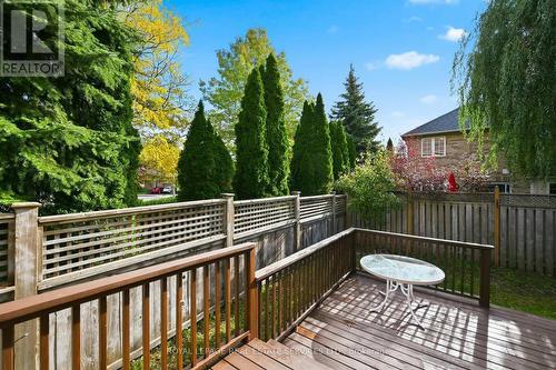 Walkout from Dining Area to the Tiered Deck - 1324 Ashwood Terrace, Oakville, ON - Outdoor With Deck Patio Veranda