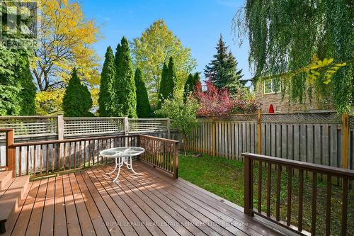 Deck is Perfect for Relaxing or Al Fresco Dining - 1324 Ashwood Terrace, Oakville, ON - Outdoor With Deck Patio Veranda