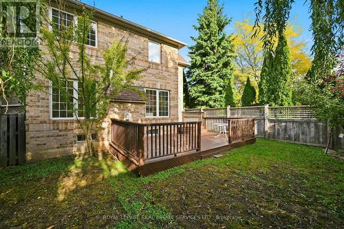 Deck is Perfect for Relaxing or Al Fresco Dining - 1324 Ashwood Terrace, Oakville, ON - Outdoor With Deck Patio Veranda
