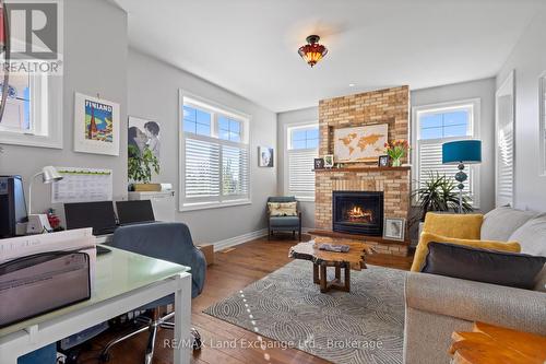 934 Old Durham Road, Brockton, ON - Indoor Photo Showing Living Room With Fireplace