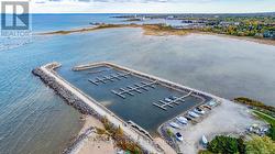 Private marina with swimming deck in Georgian Bay - 
