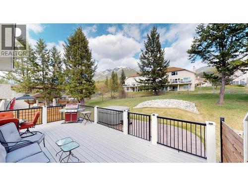 4886 Ridge Road, Radium Hot Springs, BC - Outdoor With Deck Patio Veranda