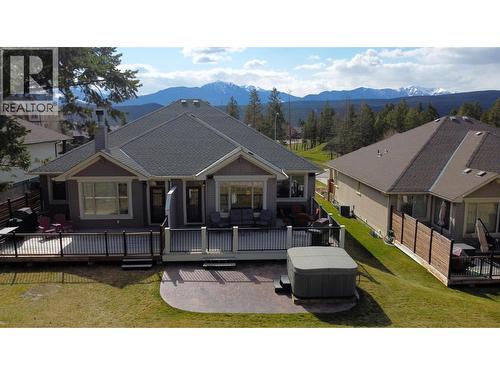 4886 Ridge Road, Radium Hot Springs, BC - Outdoor With Deck Patio Veranda
