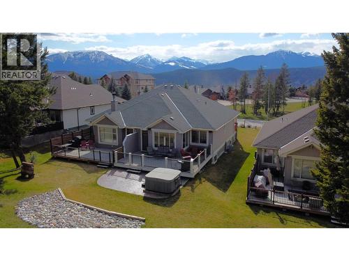4886 Ridge Road, Radium Hot Springs, BC - Outdoor With Deck Patio Veranda With View