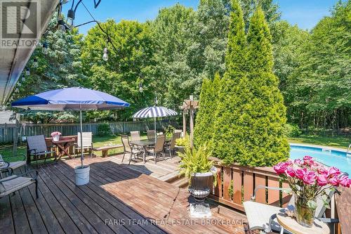21 Maryjane Road, Tiny, ON - Outdoor With Deck Patio Veranda With Backyard