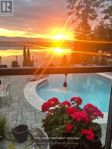 3886 Armitage Avenue, Ottawa, ON - Outdoor With In Ground Pool With View