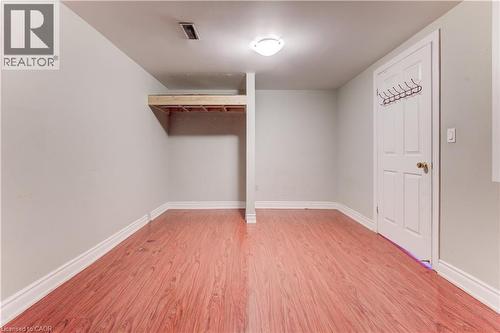 Spacious closet featuring light wood-style flooring - 685 Briardean Road Unit# Lower, Cambridge, ON - Indoor Photo Showing Other Room