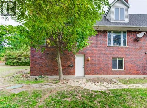 View of front of property featuring brick siding - 685 Briardean Road Unit# Lower, Cambridge, ON - Outdoor With Exterior