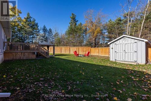 611 Sixth Street N, South Bruce Peninsula, ON - Outdoor With Backyard