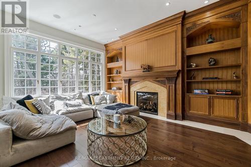 1476 Carmen Drive, Mississauga, ON - Indoor Photo Showing Other Room With Fireplace