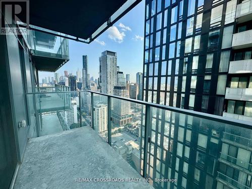3711 - 50 Wellesley Street E, Toronto, ON - Outdoor With Balcony