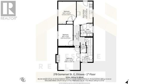First Floor - Unit 1 - 279 Somerset Street E, Ottawa, ON - Other