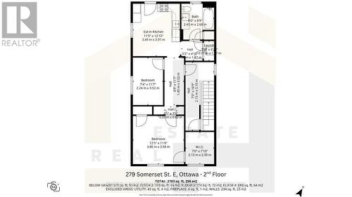 Second Floor - Unit 2 - 279 Somerset Street E, Ottawa, ON - Other