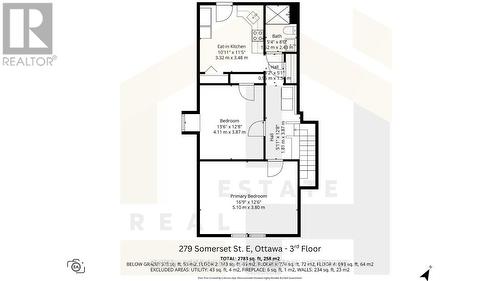 Third Floor - Unit 3 - 279 Somerset Street E, Ottawa, ON - Other