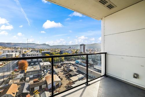 1107-1232 Ellis Street, Kelowna, BC - Outdoor With Balcony With View With Exterior