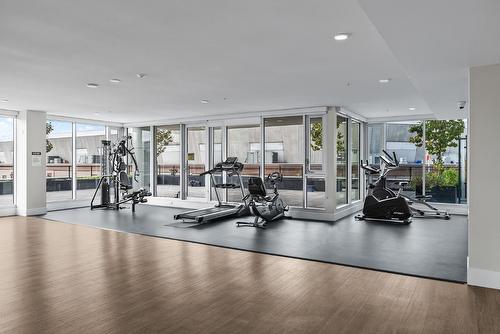 1107-1232 Ellis Street, Kelowna, BC - Indoor Photo Showing Gym Room