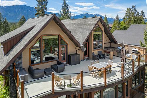 2557 Ledgerock Ridge, Invermere, BC - Outdoor With Deck Patio Veranda