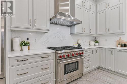 17 Red Giant Street, Richmond Hill, ON - Indoor Photo Showing Kitchen With Upgraded Kitchen