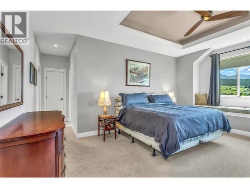 Primary Bedroom - 8780 Braeburn Drive, Coldstream, BC - Indoor Photo Showing Bedroom