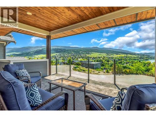 8780 Braeburn Drive, Coldstream, BC - Outdoor With Balcony With Deck Patio Veranda With View With Exterior