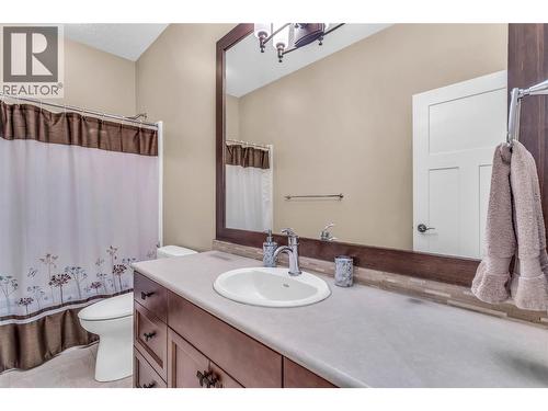 Bathroom on Entry Level - 8780 Braeburn Drive, Coldstream, BC - Indoor Photo Showing Bathroom