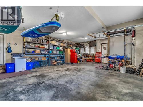 8780 Braeburn Drive, Coldstream, BC - Indoor Photo Showing Garage