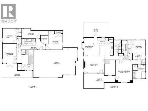 Floor Plan - measurements are approximate - 8780 Braeburn Drive, Coldstream, BC - Other