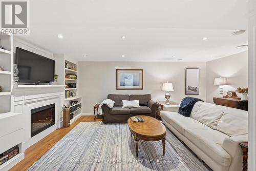 415 Henderson Road, Burlington, ON - Indoor Photo Showing Living Room With Fireplace
