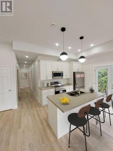 600 10Th Street E, Cornwall, ON - Indoor Photo Showing Kitchen With Double Sink
