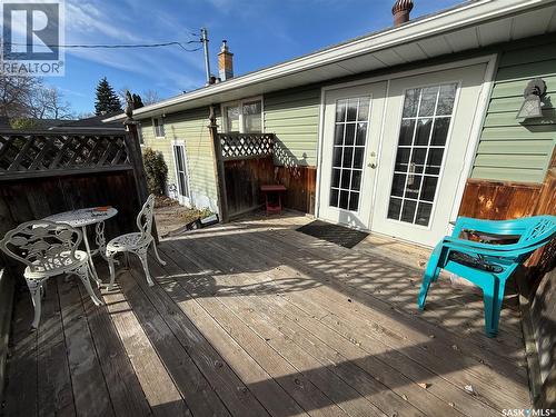 216 Ash Drive, Weyburn, SK - Outdoor With Deck Patio Veranda With Exterior