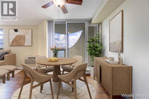 155 Front Street North Unit# 1103, Sarnia, ON - Indoor Photo Showing Dining Room