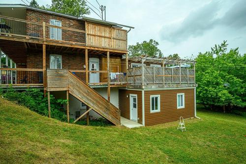 Back facade - 6481 Rue Morin, Val-Morin, QC - Outdoor With Exterior