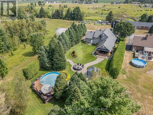 85 Leduc Street, Alfred And Plantagenet, ON - Outdoor With Above Ground Pool With View