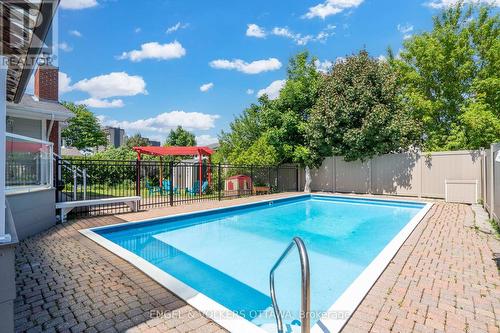 1369 Fontenay Crescent, Ottawa, ON - Outdoor With In Ground Pool With Deck Patio Veranda