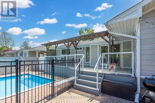1369 Fontenay Crescent, Ottawa, ON - Outdoor With In Ground Pool With Deck Patio Veranda