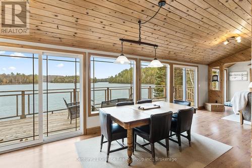 1526 Curry Road, Dysart Et Al (Harburn), ON - Indoor With Body Of Water