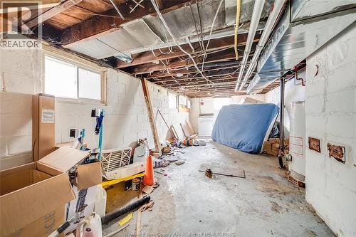 2251-53 Howard Avenue, Windsor, ON - Indoor Photo Showing Basement